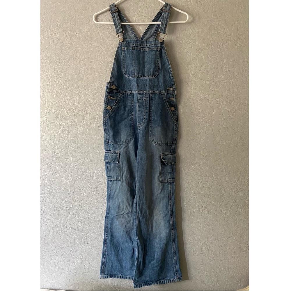 Vintage denim overalls